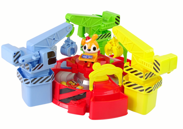 Süßigkeiten Greifer Automat Jahrmarkt Spiel Bonbonfänger Licht Sound Kinder