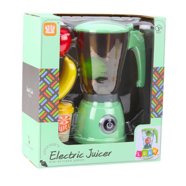 Lean Elektrischer Mixer für Kinder Obstbecher mit Licht Grün  Spielset Küche