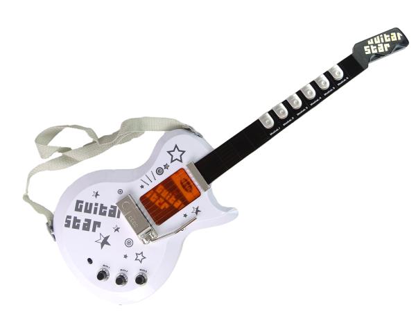 Lean E-Gitarren-Set mit Mikrofon für Kinder Instrument
