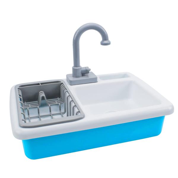 Lean Küchenspüle mit Wasserzirkulation und Farbwechsel 12 Stück Spielset Küche