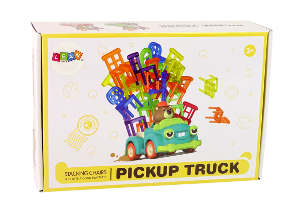 Stapelstühle Spiel Bewegliches Auto Zielspiel Geschicklichkeit Balance Spiel