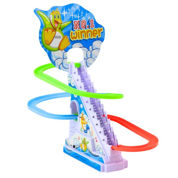 Pinguin Treppe Spielzeug Interaktiv Pinguine Rolltreppe Kinder Spielset Musik