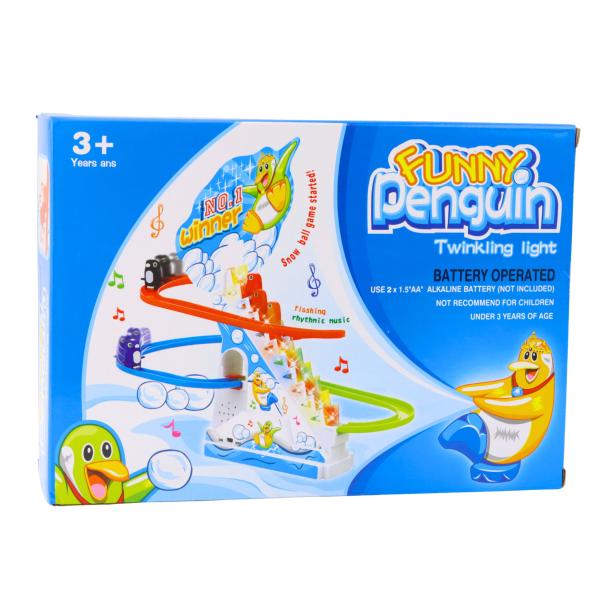 Pinguin Treppe Spielzeug Interaktiv Pinguine Rolltreppe Kinder Spielset Musik