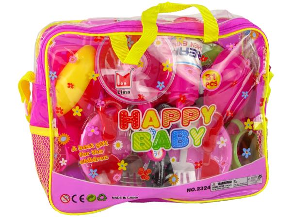 Lean Großes Küchenzubehör-Set in Tasche Haushaltsset & Küchenbedarf