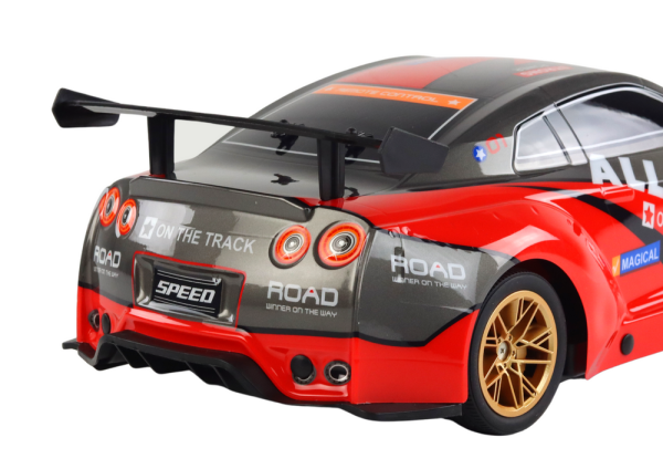 Lean Großer ferngesteuerter Sportwagen 1:10 Rot RC-Fahrzeug