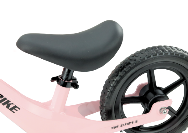 Lean MAGNEZIO Laufrad Licht Magnesiumrahmen Rosa für Kinder