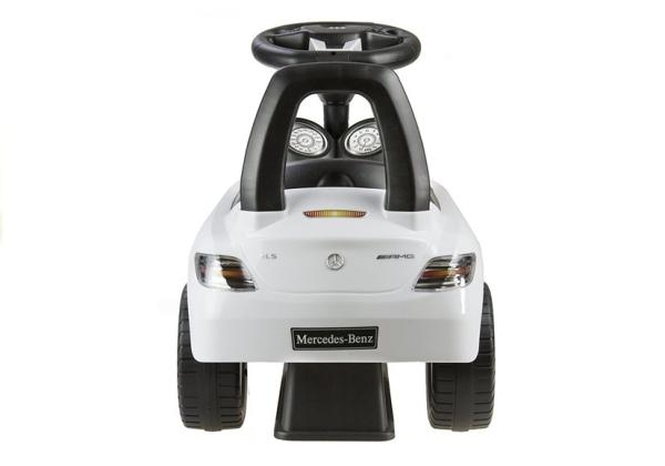 Lean Mercedes-Benz SLS AMG Weiß - Kinderrutschauto Rutscher