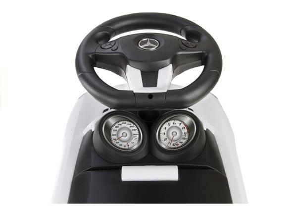 Lean Mercedes-Benz SLS AMG Weiß - Kinderrutschauto Rutscher