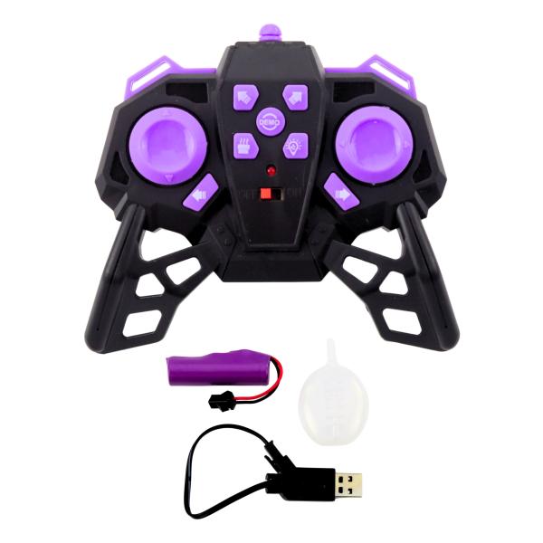 Lean Geländewagen Truck Polizei ferngesteuert mit Licht und Rauch Maßstab 1:16