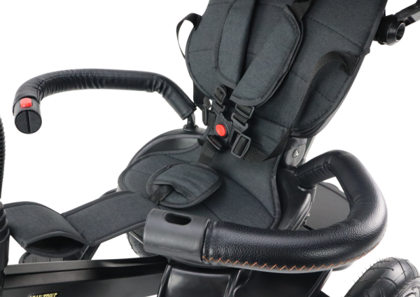 Lean Dreirad PRO550 Schwarz für Kinder