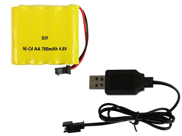 Lean R/C Sportwagen 1:16 Rot-Weiß-Streifen Pilot  RC-Fahrzeug