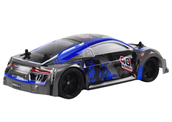 Lean RC Ferngesteuertes Auto 1:18 Gummiräder Drift Blau RC-Fahrzeug