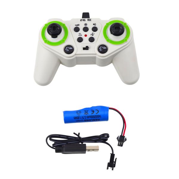 Lean RC Ferngesteuerter Muldenkipper mit Licht und Sound Weiß 1:24 RC-Fahrzeug