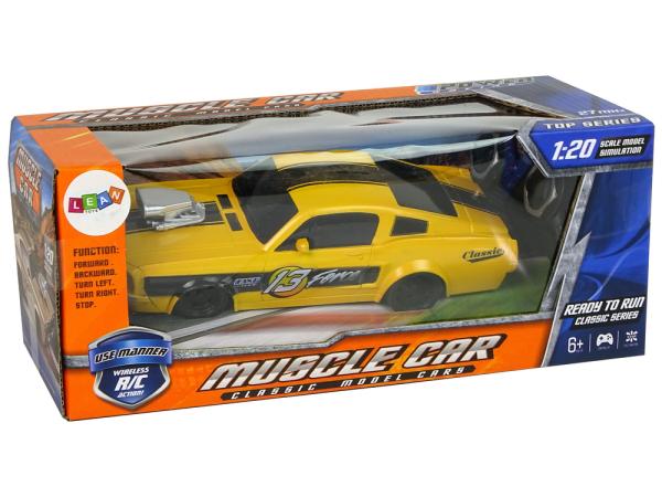 Lean Ferngesteuerter Sportwagen-Klassiker 1:20 Gelb Pilot RC-Fahrzeug