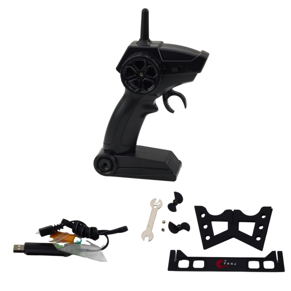 Lean Ferngesteuertes Motorboot RC 1:28 Rot RC-Fahrzeug