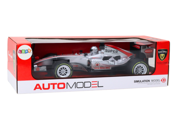 Lean Ferngesteuerter RC Racer 1:12 Silber Lichtgeräusche RC-Fahrzeug