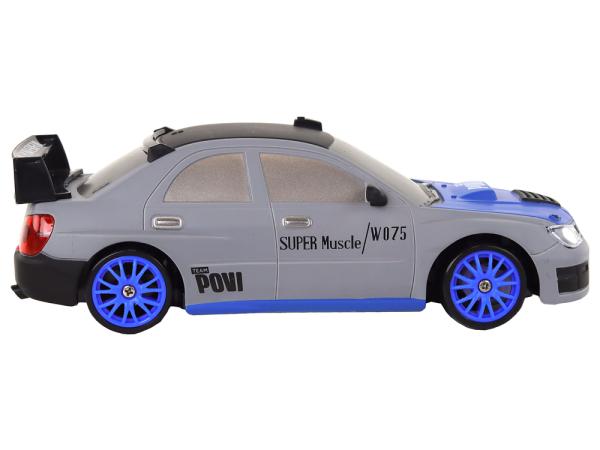 Lean Ferngesteuerter Sportwagen R/C 1:24, graue, austauschbare Räder RC-Fahrzeug
