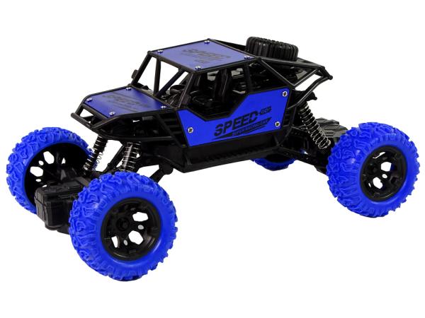 Lean Ferngesteuertes Geländewagen R/C 1:18 Blau. RC-Fahrzeug