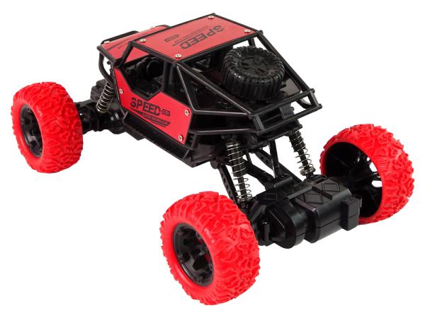 Lean Ferngesteuertes Geländewagen R/C 1:18 Rot. RC-Fahrzeug