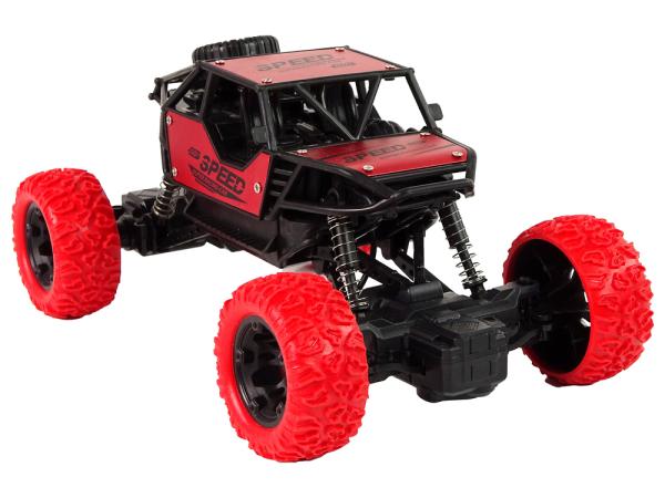 Lean Ferngesteuertes Geländewagen R/C 1:18 Rot. RC-Fahrzeug