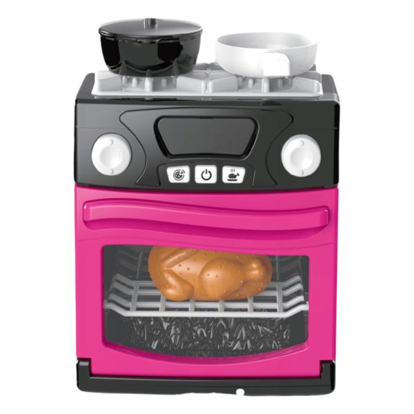Lean Spielküche mit Backofen Lichter&Geräusche Rosa  Spielset Küche