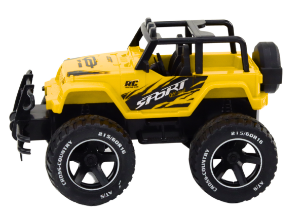 Lean Spielzeugauto Ferngesteuertes Geländewagen RC 1:18 Gelb RC-Fahrzeug
