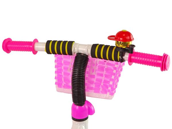 Lean Dreirad PRO100 Pink mit Korb EVA-Räder für Kinder