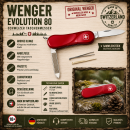 Wenger Evolution 80 Rot Schweizer Taschenmesser Neu Original Sammlerstück