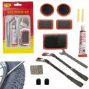 Fahrrad Flickzeug Set Reifen Reparatur Set Schlauch Werkzeug Kleber Reifenheber
