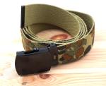 US Hosengürtel Flecktarn 130cm Baumwolle Militärgürtel Army Gürtel Survival