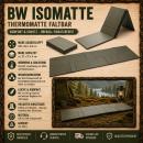 BW Isomatte Mil-Tec Faltbar EVA Thermomatte Bundeswehr Oliv Campingmatte 190x60