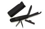 Bundeswehr Taschenmesser BW schwarz inkl Tasche 6 in 1 Outdoor Survival Messer