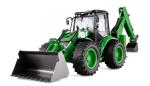 Amewi Baggerlader G1401E 1:14 RTR grün RC Spielzeug RC Auto