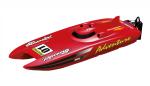 Amewi Rennkatamaran Adventure 450mm 30km/h RTR rot RC Boot RC Modell