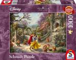 Schmidt Spiele Disney, Schneewittchen - Tanz mit dem Prinzen - 1000 Teile Puzzle (Thomas Kinkade)