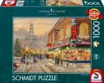 Schmidt Spiele Thomas Kinkade - Ein Weinachtswunsch - 1000 Teile Puzzle