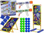 4in1 Zielwurf Spiel Schaumstoffball Pistole Wurfsack Zielspiel Kinder Set
