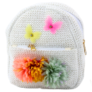 Lean Kinderrucksack bestickt mit Schmetterlingen und Blumen 2,5L 20cm Rucksack