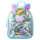 Lean Kinderrucksack mit Einhorn, bewegliches Konfetti Blau 25 cm 4,5l Rucksack