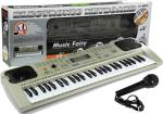 Lean Keyboard Piano Klavier MQ807 54 Tasten LCD Anzeige Mikrofon USB Musik für Kinder