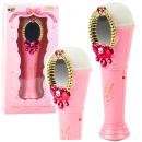 Lean Zauberspiegel mit Mikrofon USB MP3 Lichter Sounds Rosa für Kinder
