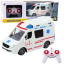 Lean Ferngesteuerter Krankenwagen RC Lichter Geräusche 1:20 Weiß RC-Fahrzeug