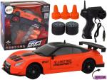 Lean Ferngesteuerter Sportwagen R/C 1:24 Orange mit austauschbaren Rädern RC-Fahrzeug