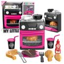 Lean Spielküche mit Backofen Lichter&Geräusche Rosa  Spielset Küche