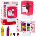 Lean Spielzeug Kühlschrank für Kinder Fruchtsaft Lichter Geräusche Rosa Spielset